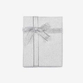 Presentask silverglitter -7x9 cm