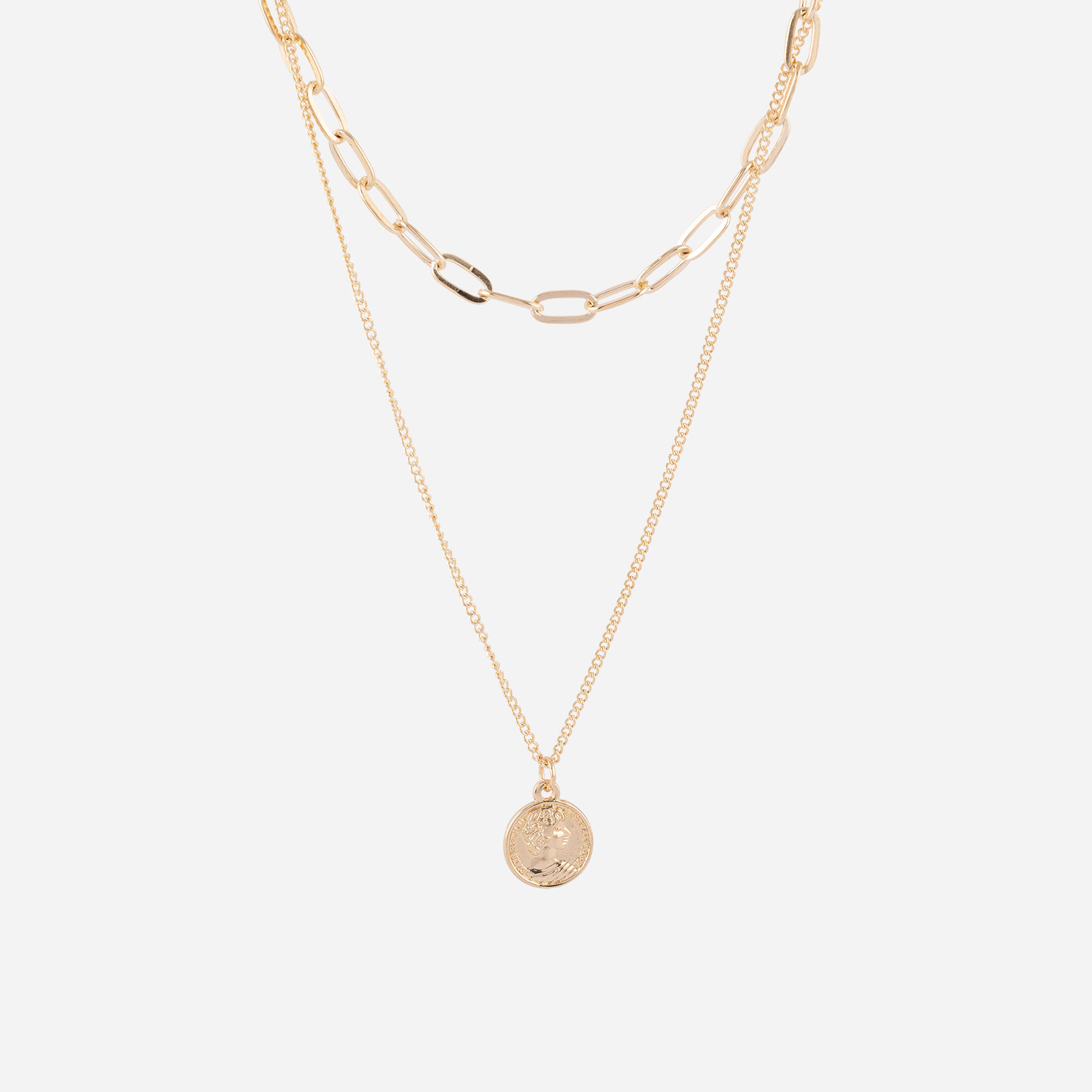 Montini Halsband dubbla kedjor