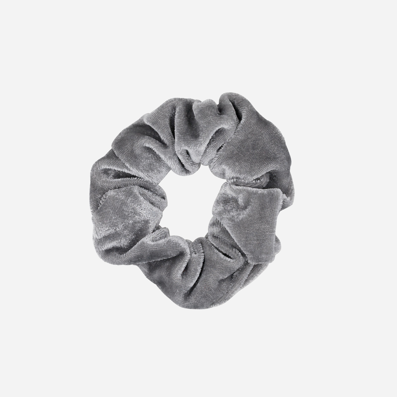 Grå Scrunchie - medium