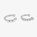 2-pack Ear cuffs Silver Montini
