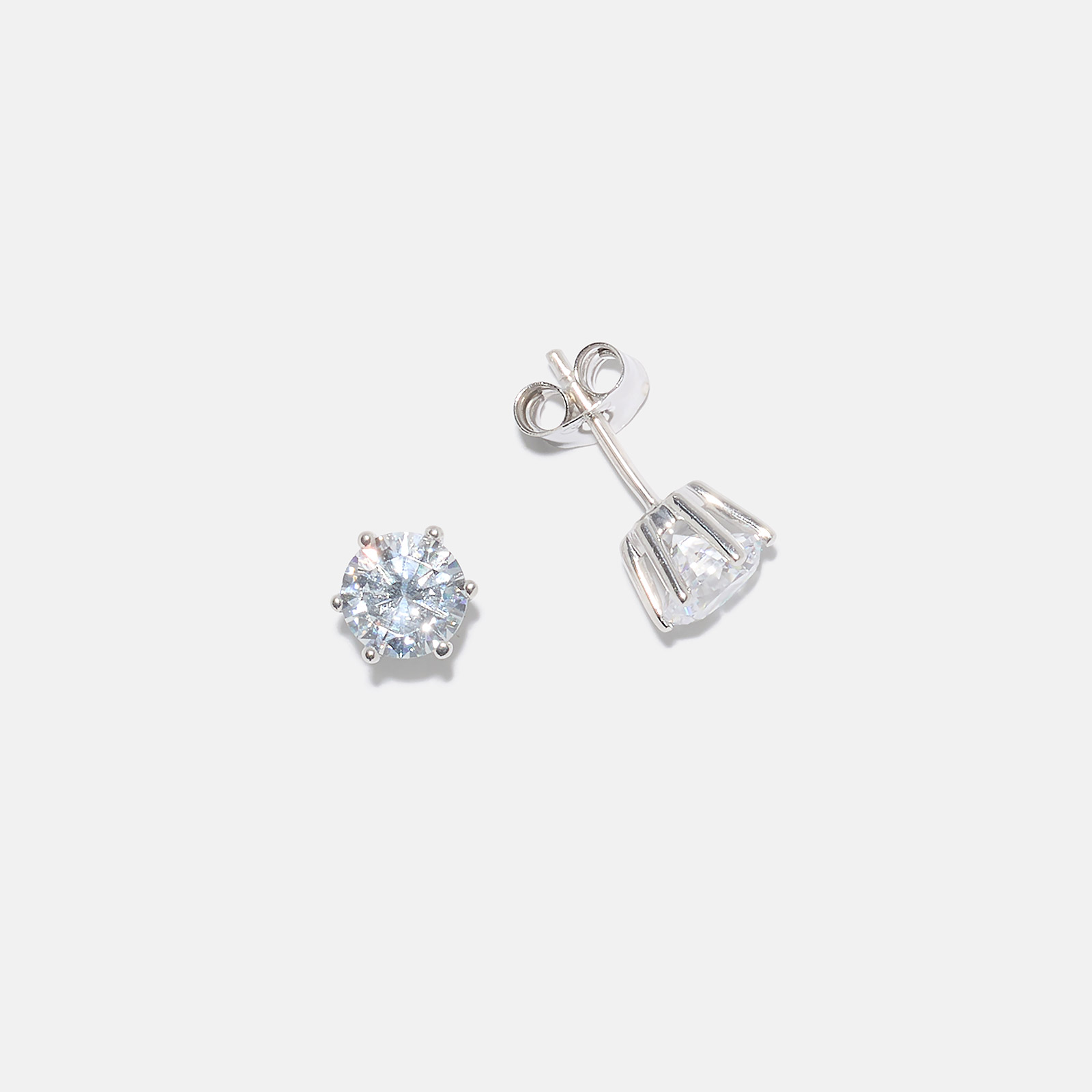 Örhängen Monica 18k vitguld, labbodlade diamanter 1,4 carat - Solitär