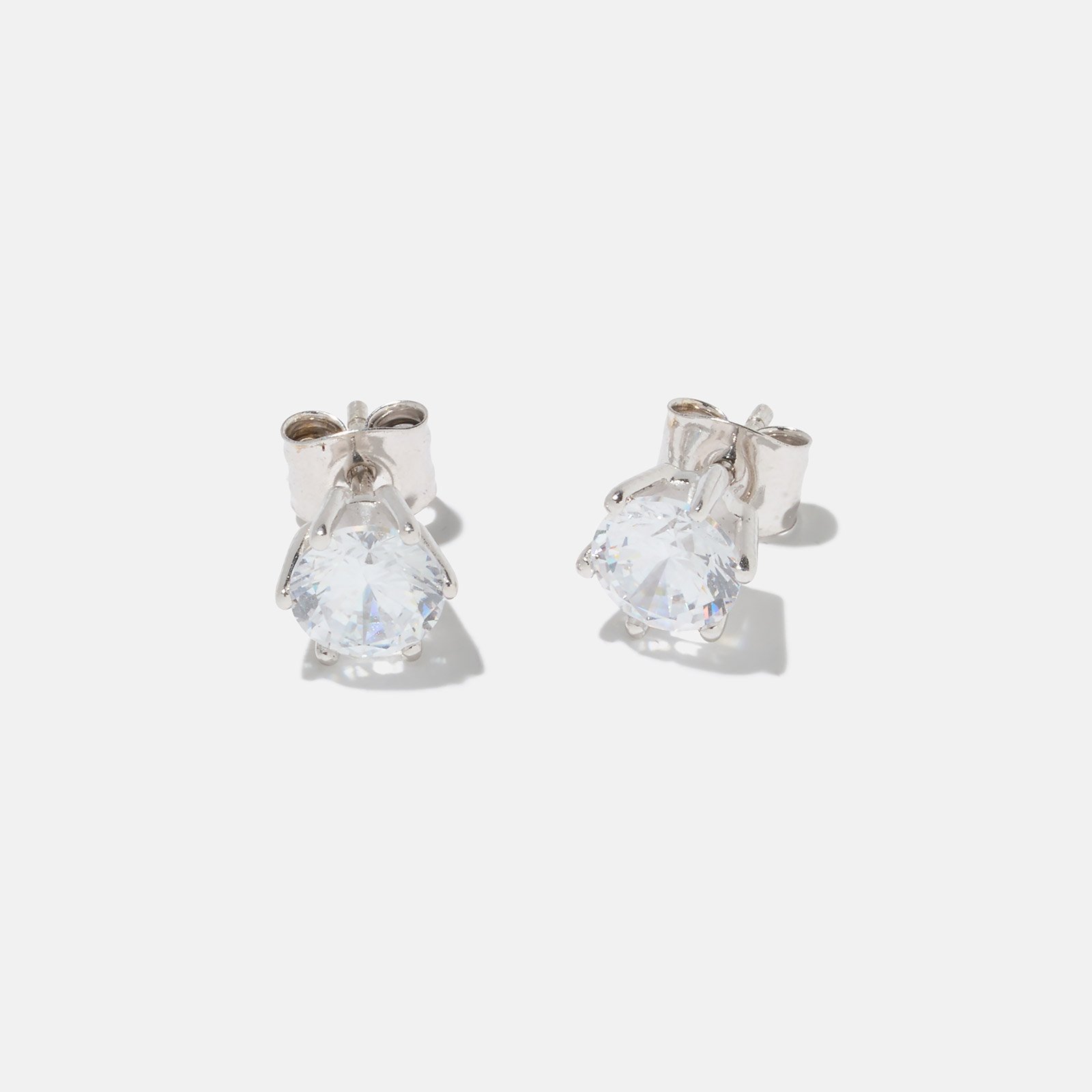 Örhängen Monica 18k vitguld, labbodlade diamanter 1,4 carat - Solitär