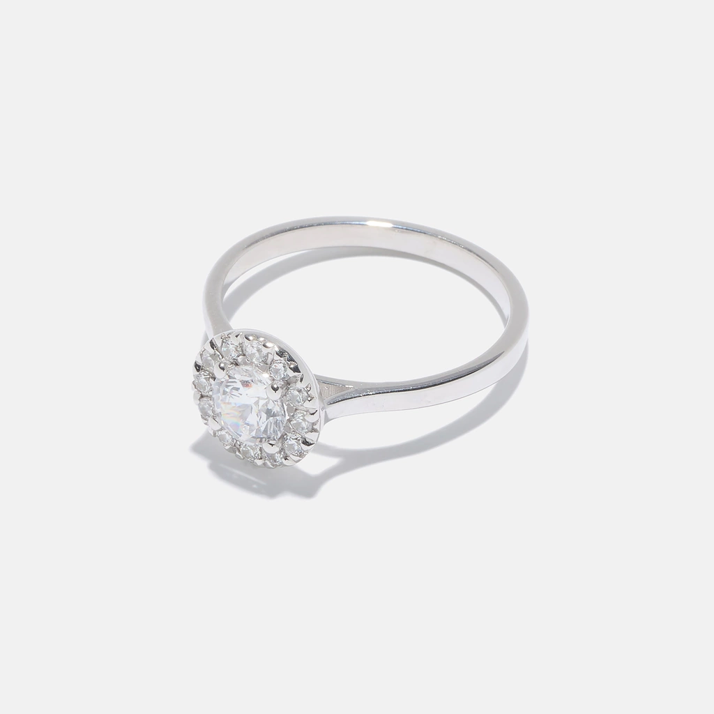 Ring Lottis - 18k vitguld, labbodlade diamanter 0,5 carat