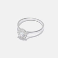 Ring Lottis - 18k vitguld, labbodlade diamanter 0,3 carat