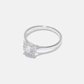 Ring Maria - 18k vitguld, labbodlade diamanter 0,3 carat