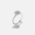 Ring Linette - 18k vitguld, labbodlade diamanter 0,7 carat