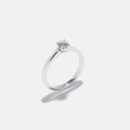 Ring Katarina - 18k vitguld, labbodlad diamant 0,65 carat