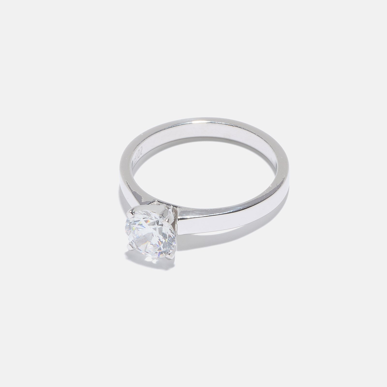 Ring Beatrice - 18k vitguld, labbodlad diamant 1 carat