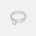 Ring Ulrika - 18k vitguld, labbodlad diamant 0,7 carat - 17