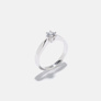 Ring Monica - 18k vitguld, labbodlad diamant 0,5 carat