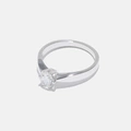 Ring Monica - 18k vitguld, labbodlad diamant 0,5 carat