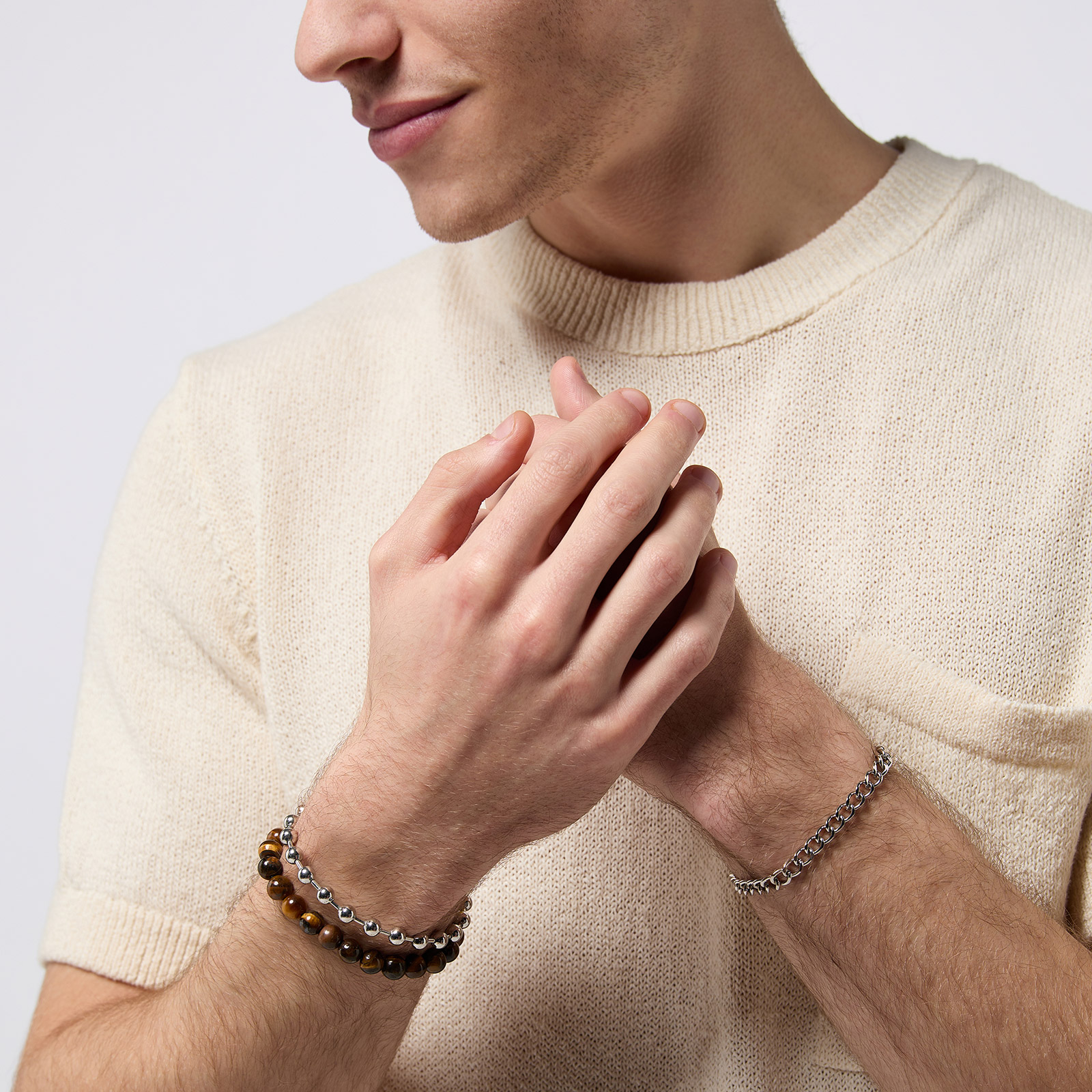 3-pack armband för män