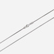 Silverhalsband kedja venezialänk - 0,8 mm/60 cm