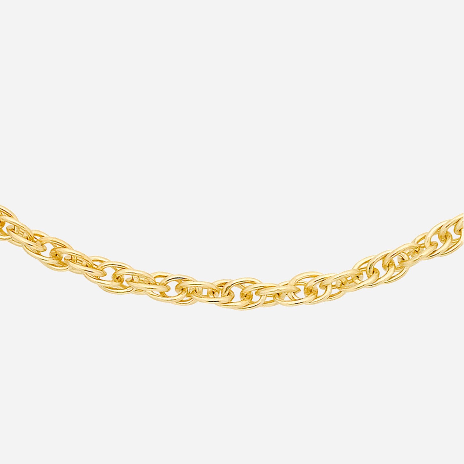 Halsband 9k guld - Prince of Wale, 46 cm