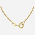 Halsband 9k guld - Pansarlänk 51cm / 1,2mm