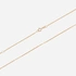 Halsband 18k guld - Pansarkedja 45+5 cm