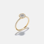 Ring Linette - 18k guld, labbodlade diamanter 0,3 carat