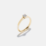 Ring Beatrice - 18k guld, labbodlad diamant 0,4 carat