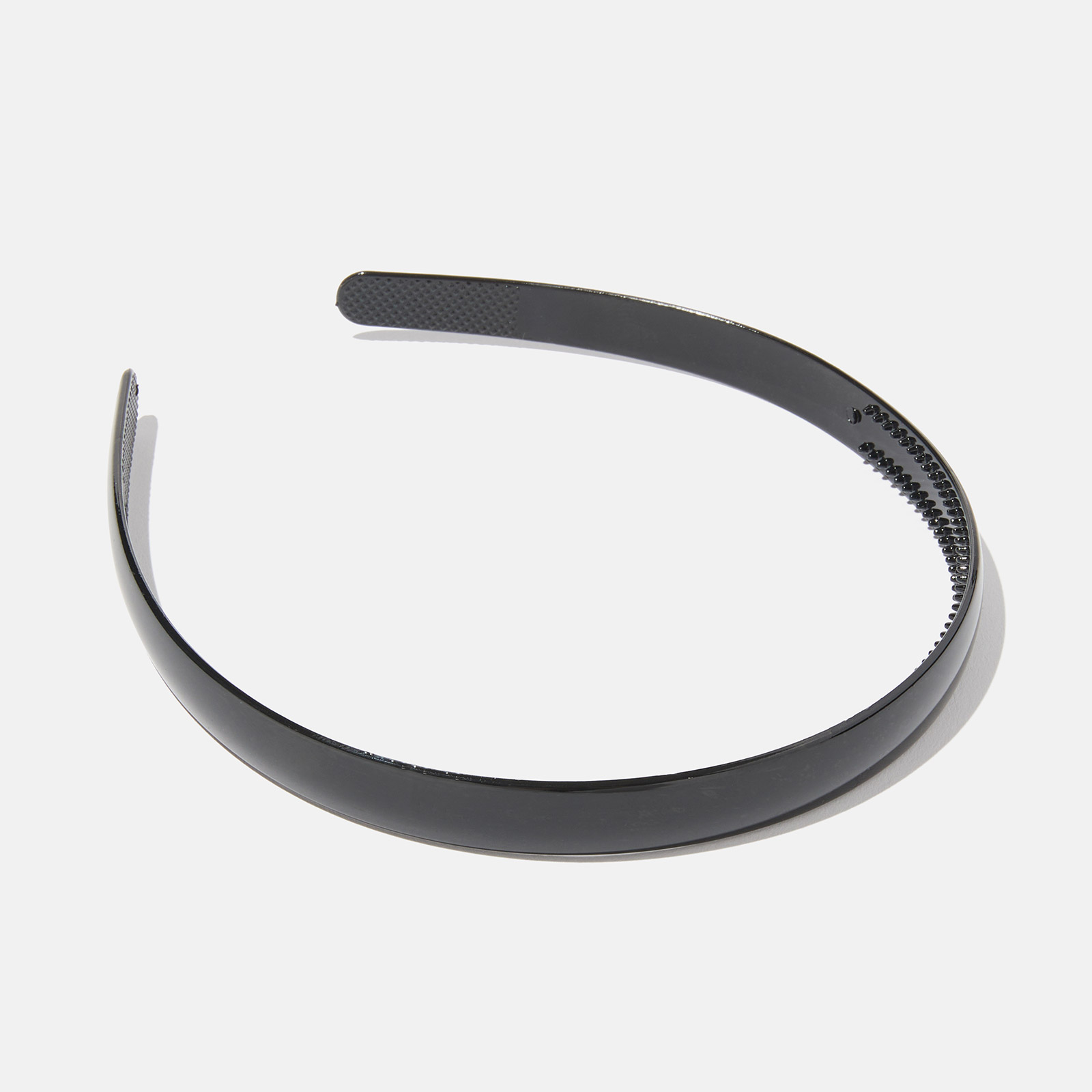 Diadem smalt - svart plast