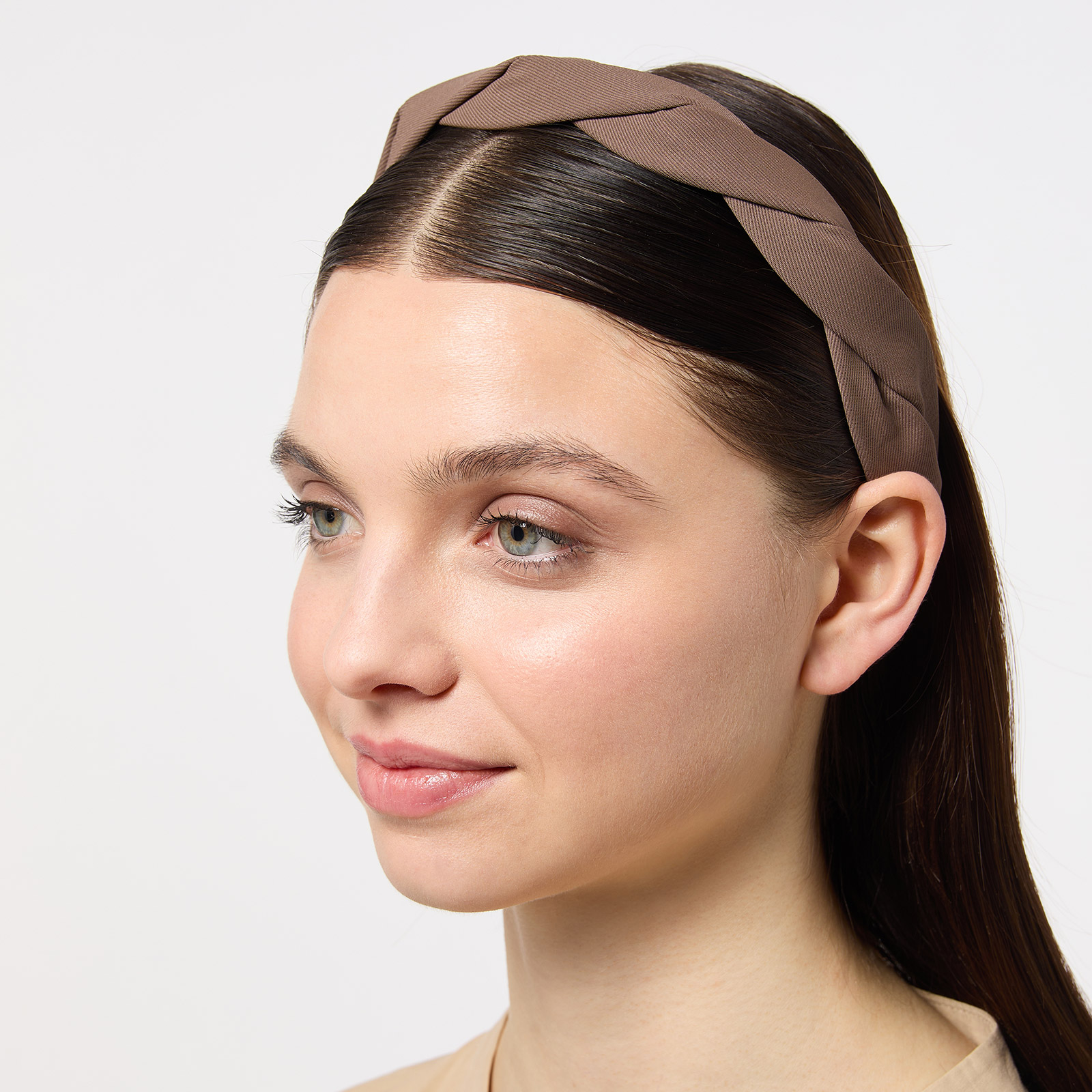 Diadem, vridet - brunt