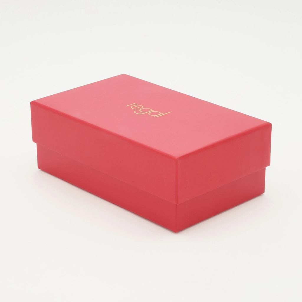 Regal klockset dam - kvadratisk, guldton, 24x24mm