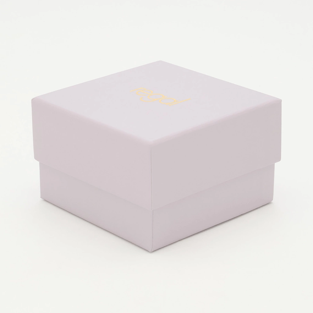 Regal klockset dam - metallband, guldton, 26mm