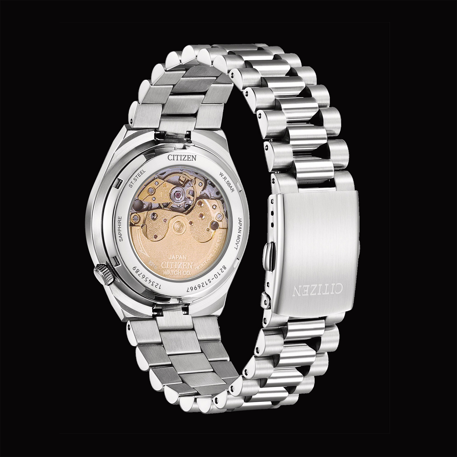 Citizen Tsuyosa automatisk herr - ljusblå NJ0151-88M