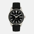 Jacques Lemans Liverpool - herrklocka, läder/svart, 44mm