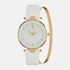 Klockset Black Oak Othello - vit/guld, 36 mm