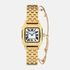 Ivy n Rox Classy klockset - kvadratisk, guld, 24x24mm