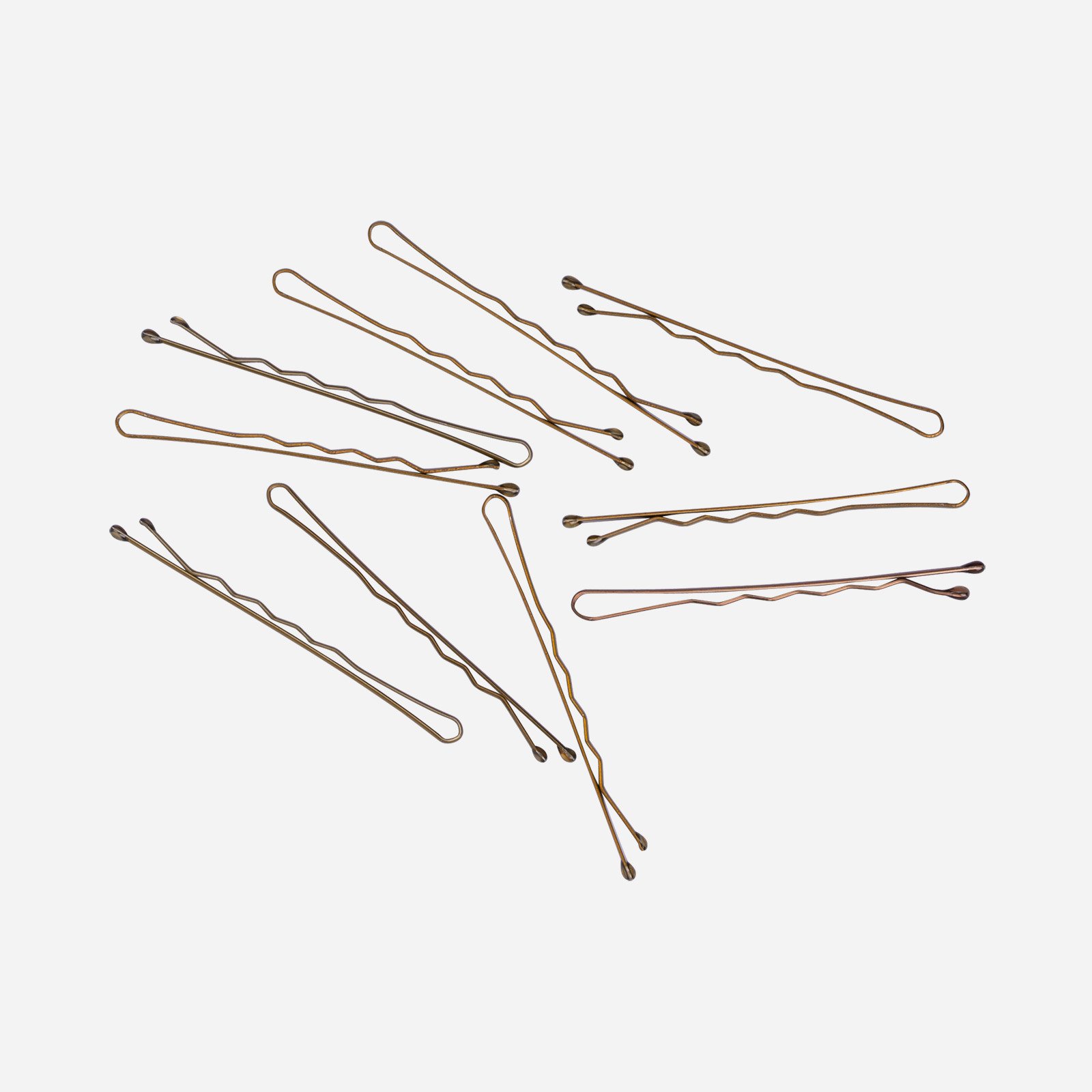 20-pack hårnålar - bronze