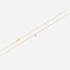 Halsband 9k guld - Bokstav S