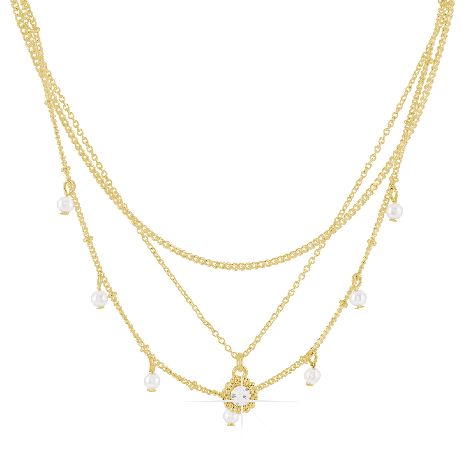 Halsband Montini Pärlor