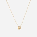 Halsband med ring Guld Montini