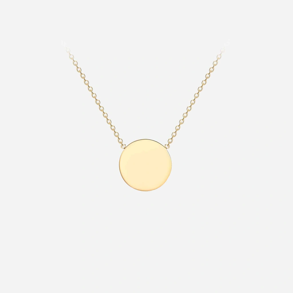 Gravyrhalsband 9k guld - Bricka 41 cm