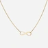 Halsband 9k guld - Infinity 41-46cm