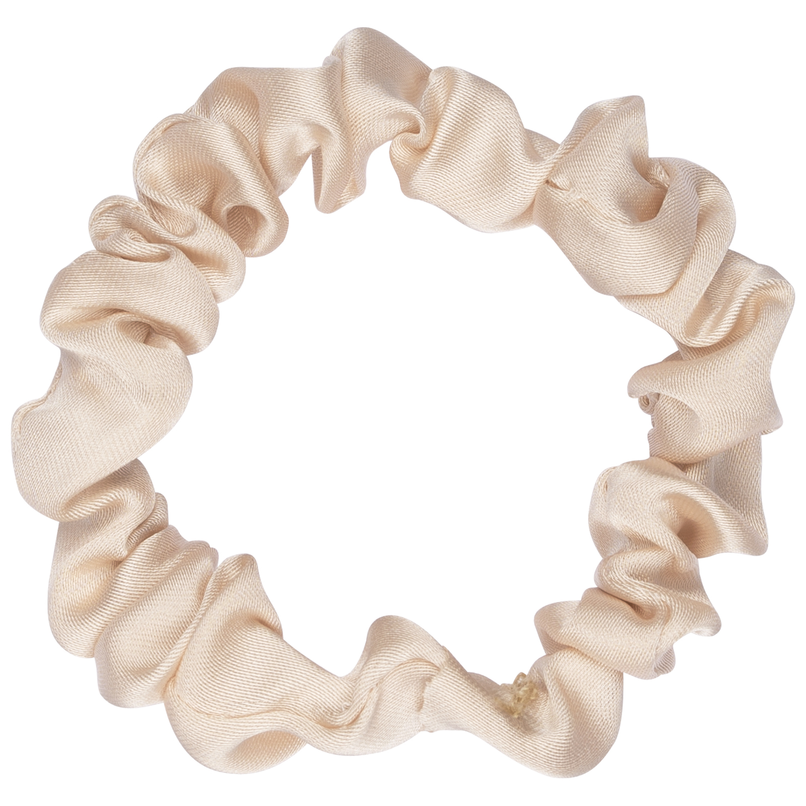 Scrunchie - liten beige