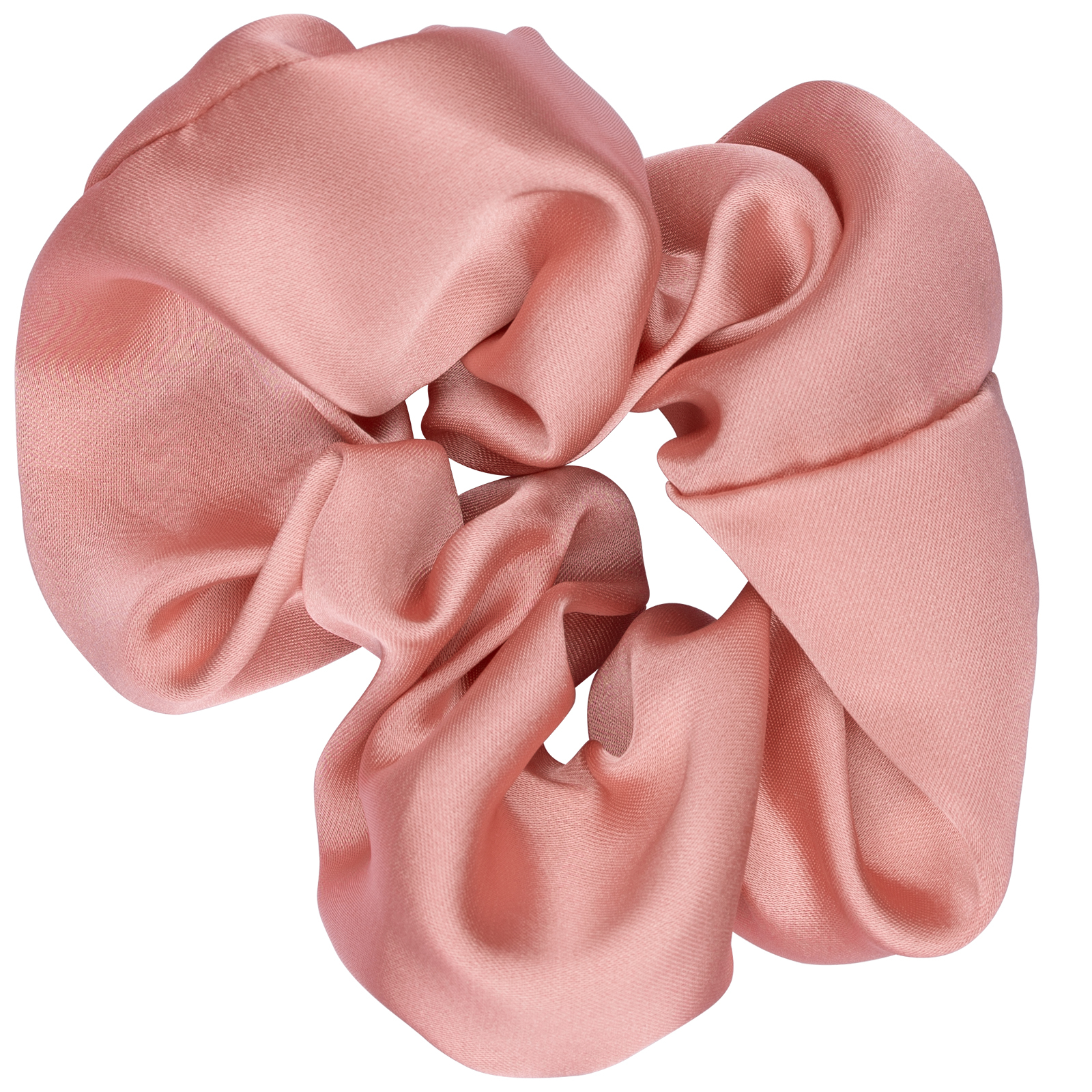 Scrunchie - satin rosa