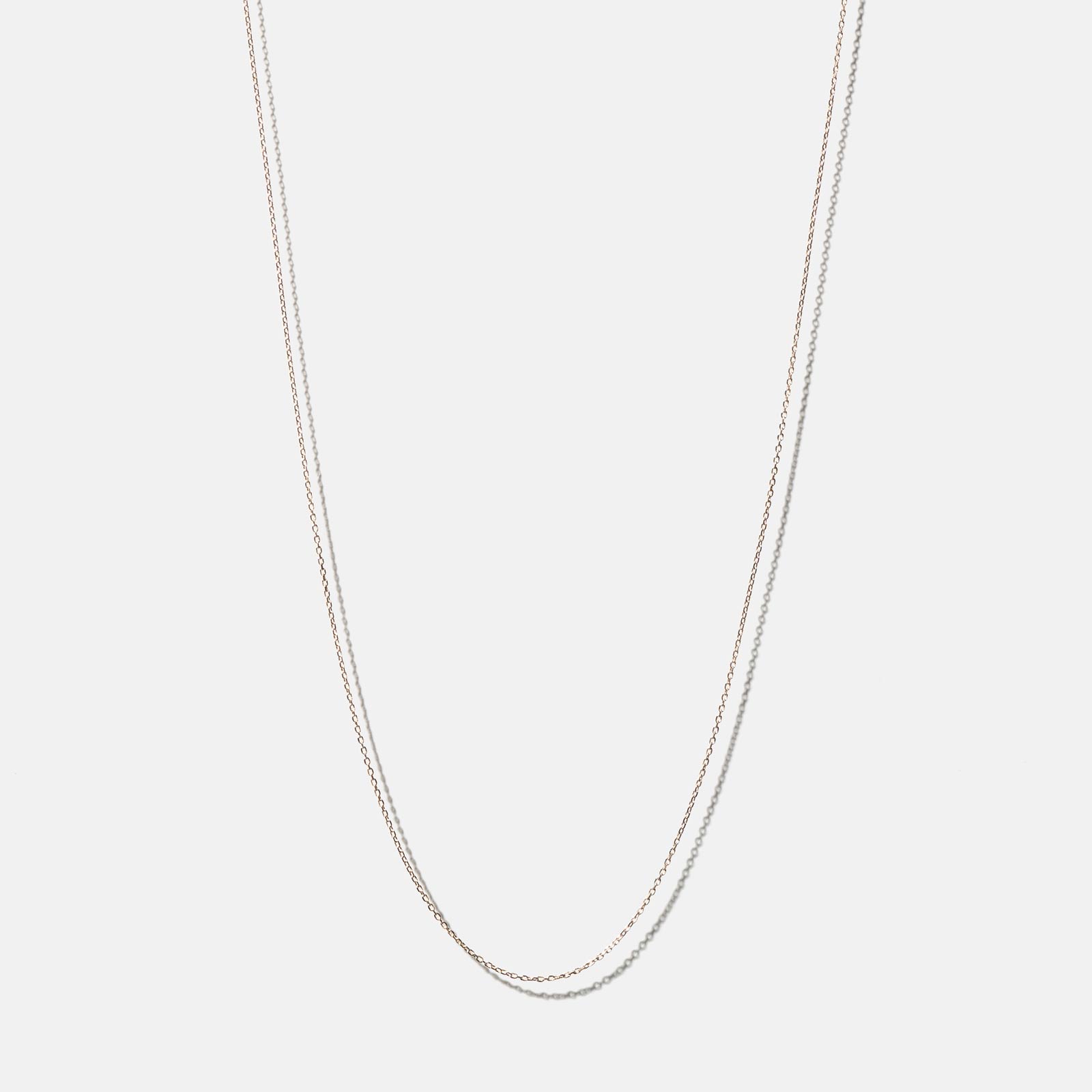 Halsband 18k guld - Ankarkedja 45+5 cm