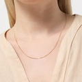 Halsband 9k guld - Pansarlänk 51cm / 1,2mm
