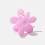 Hårklämma - rosa blomma