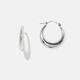 Örhängen i äkta silver, hoops - 19 mm