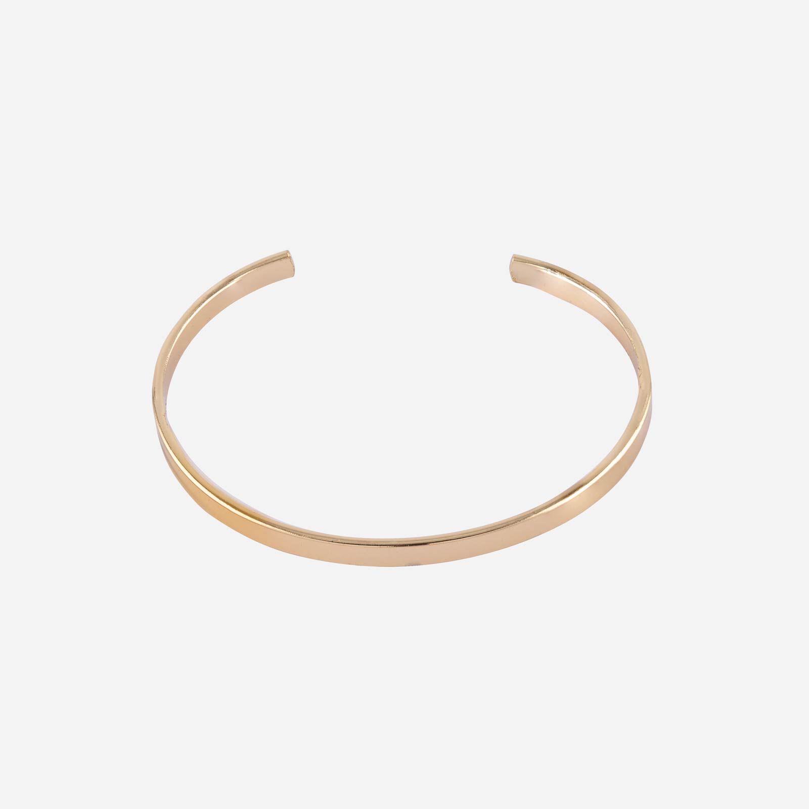 Guldfärgat armband bangle