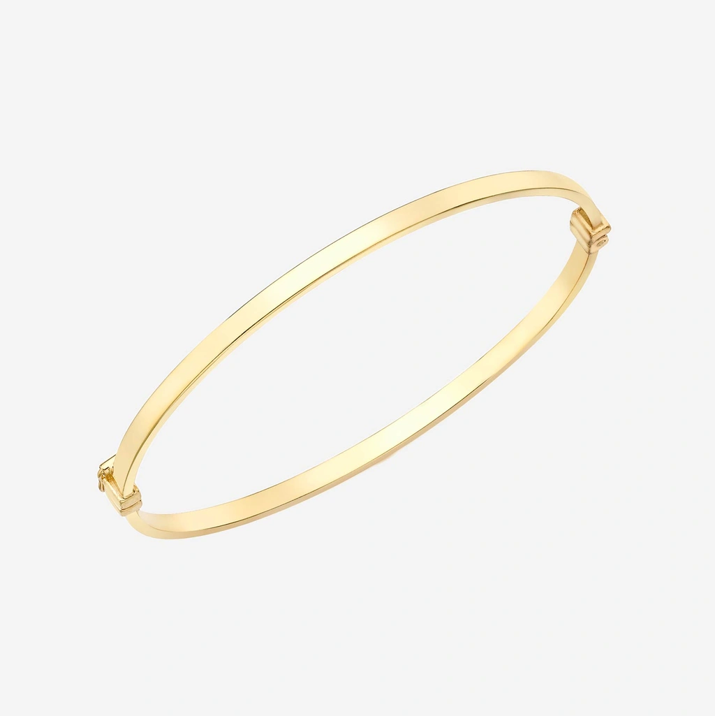 Armband dam 9k guld - bangle 53mm