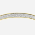Armband dam 9k guld - bangle stardust, 55mm