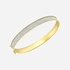 Armband dam 9k guld - bangle stardust, 55mm
