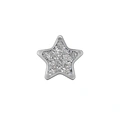 STUDEX - 1st örhänge kirurgiskt stål, stjärna 6mm