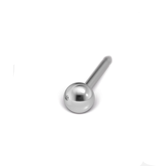 STUDEX - 1st örhänge kirurgiskt stål, kula 3mm