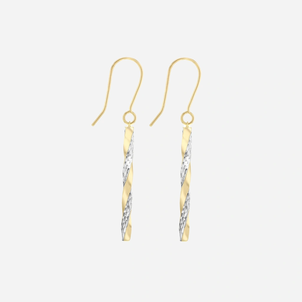 Örhängen 9k guld - Stavar