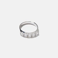 Alliansring Linda - 18k vitguld, labbodlade diamanter, 1 ct